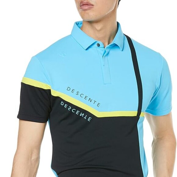 DESCENTE GOLF  SHIRT  Size Large - Picture 1 of 4